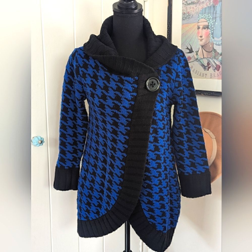 Kimchi Blue Sweater S Granny Chic Twee Retro Boho Preppy Academia Cozy 90s Y2K